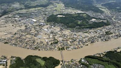 السلطات اليابانية تحذر من الفيضانات والانهيارات الأَرضية جراء الأمطار