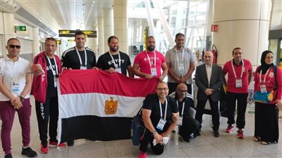 بعثة ألعاب القوى تصل الجزائر للمشاركة في دورة الألعاب العربية 