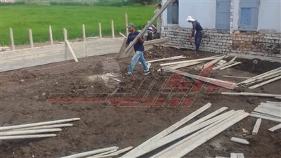 إزالة الإشغالات والتعديات على الأراضي الزراعية بكفر الشيخ 