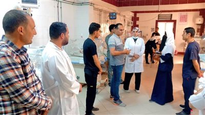 وكيل وزارة الصحة بالبحيرة في جولة مفاجئة بمستشفيات أبو حمص