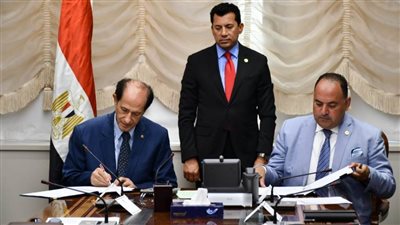 وزير الرياضة يشهد توقيع بروتوكول تعاون مع الجمعية المصرية للإصابات الرياضية
