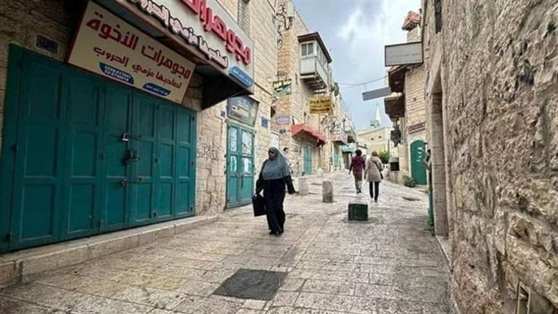 إضراب شامل في الضفة