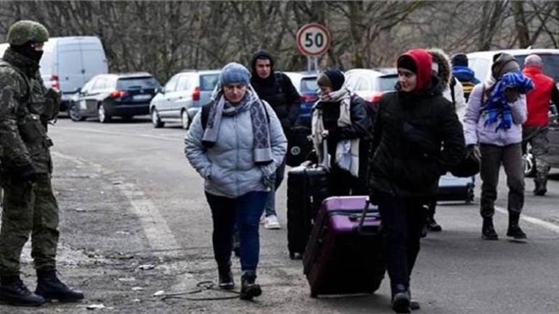 الأوكرانيين الفارين