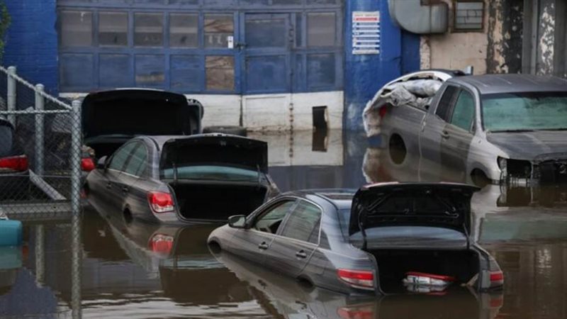 الأمطار الغزيرة في