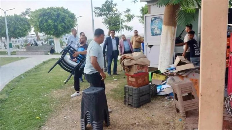 حملات لرفع الاشغالات