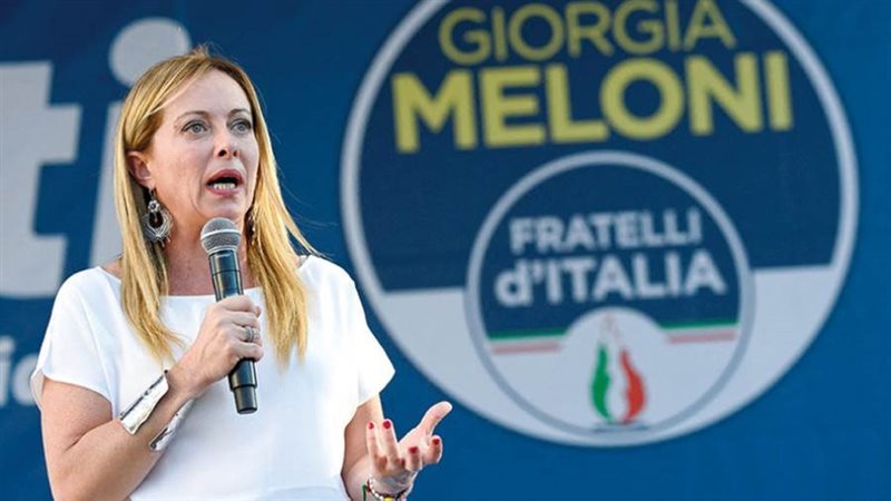 رئيسة الوزراء الإيطالية