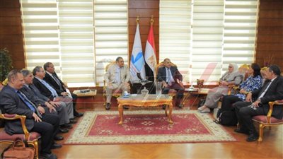 جامعة كفر الشيخ تستقبل لجنة قطاع علوم الحاسب بالأعلى للجامعات