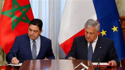 الأوضاع في ليبيا ومكافحة الإرهاب في قلب مباحثات وزير خارجية المغرب مع تياني في روما