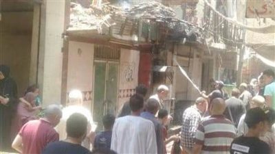 مصرع مسن ونجله في حريق هائل بمطعم في قها