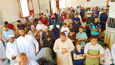 افتتاح مسجد بقرية الملاحة بكفرالشيخ على مساحة 235 مترًا بتكلفة 3 ملايين جنيه