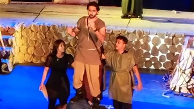 «أسطورة الفارس والبطل» على مسرح قصر ثقافة الأنفوشي
