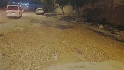الإسماعيلية تتحرك استجابة لشكوى أحد المواطنين بسبب حفرة