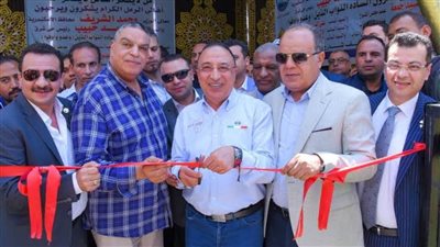 محافظ الإسكندرية يفتتح مشروع تطوير ورصف شارع أحمد ابو سليمان