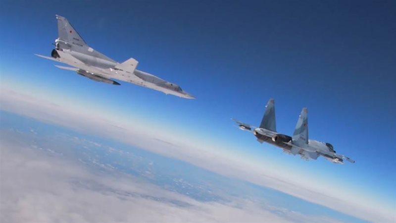 مقاتلات روسية اعترضت