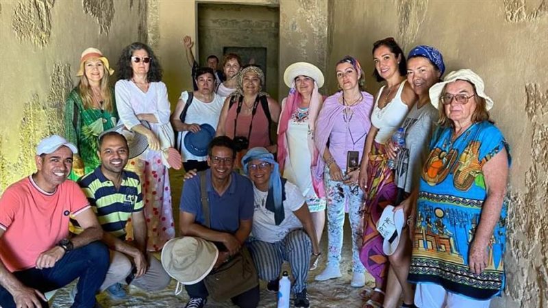 وفد سياحي بالمنيا