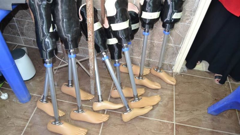 تسليم أجهزة تعويضية