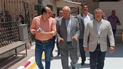 رئيس جامعة بنها يتابع أعمال تطوير بالمستشفى الجامعي 