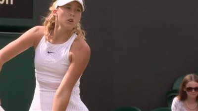 ماديسون كيز توقف مغامرة الروسية الشابة أندريفا في ويمبلدون