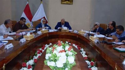محافظ الوادي الجديد يترأس اجتماع مجلس إدارة صندوق استصلاح الأراضي  