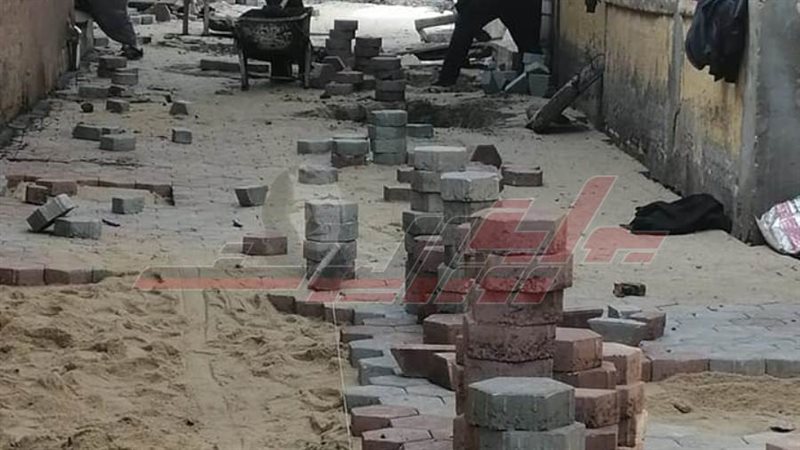 تركيب بلاط الانترلوك