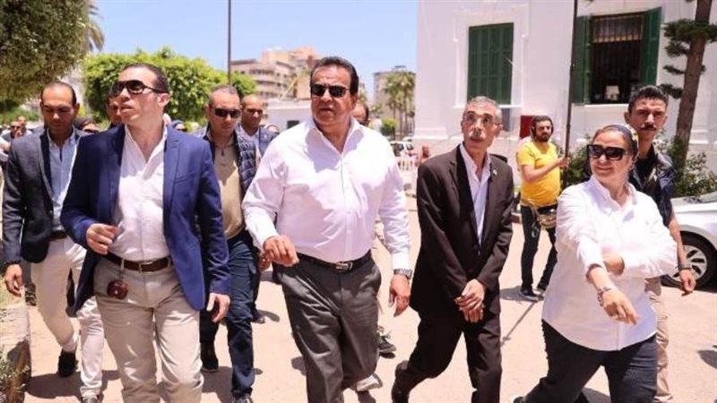 وزير الصحة بكوم الدكة