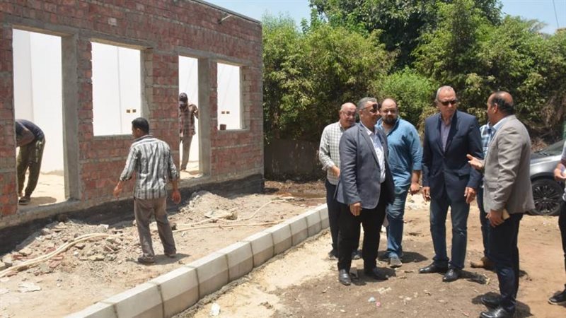 محافظ القليوبية يتفقد