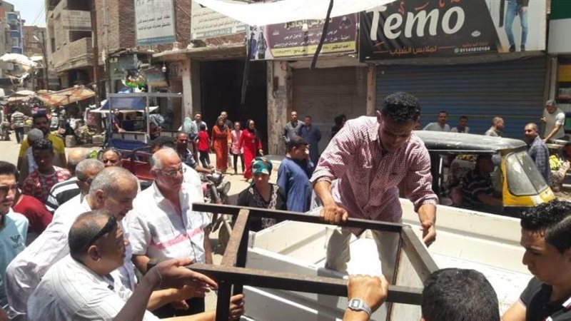 حملة لإزالة الاشغالات