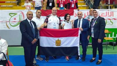 أمل توفيق تحقق ذهبية وفضية رفع الأثقال في دورة الألعاب العربية بالجزائر