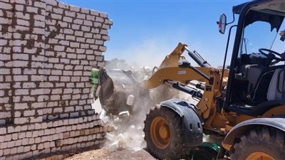 إزالة 68 حالة تعد على أملاك الدولة والأراضي الزراعية بسوهاج 