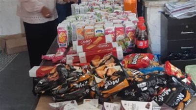 تموين برج العرب تضبط مواد غذائية منتهية الصلاحية 