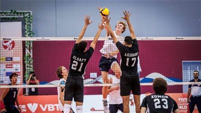 فوز منتخب مصر على المكسيك في مونديال الشباب الطائرة بالبحرين