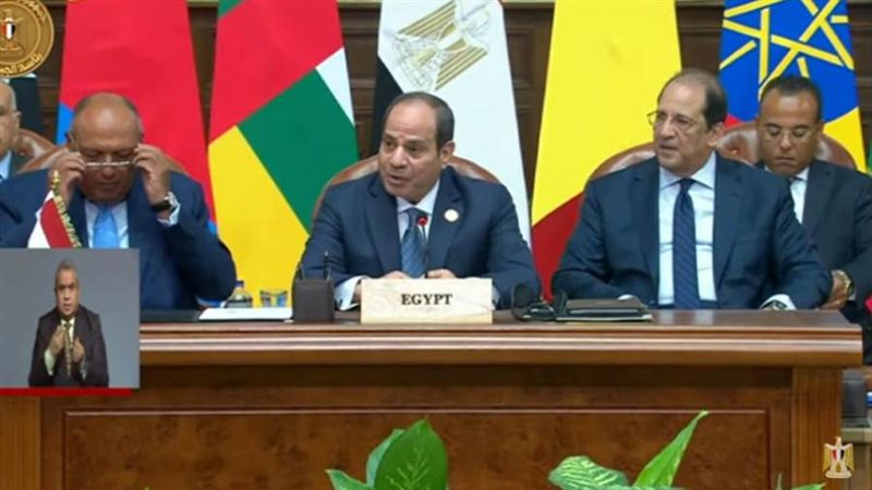 الرئيس السيسي خلال