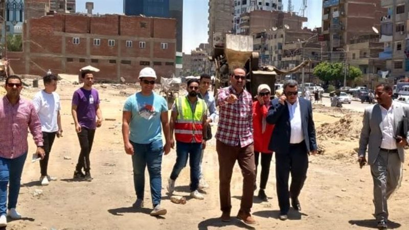 سكرتير بنى سويف يتفقد