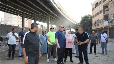 محافظ القاهرة يتفقد أعمال تقاطع امتداد محور الحضارة مع كورنيش النيل ومنطقة مجمع الأديان