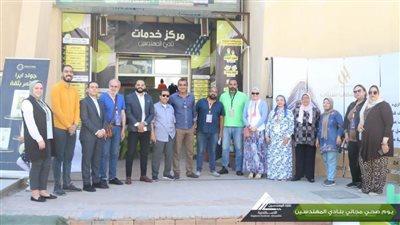 بالصور.. إقبال كبير على اليوم الصحي المجاني في نادي المهندسين بالإسكندرية