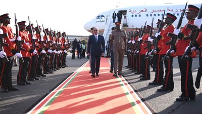 الرئيس السيسي يصل إلى كينيا للمشاركة في قمة منتصف العام التنسيقية التابعة للاتحاد الإفريقي - صور