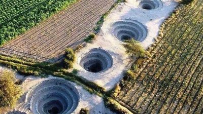 عمرها أكثر من 1500 عام.. سر الثقوب الحلزونية بالأرض في بيرو 