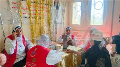 قافلة طبية بالتعاون مع الحملة الوطنية ومؤسسة راعي مصر الطبية بشباب الكوم الطويل