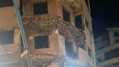 عاجل| وفاة شخصين وإصابة اثنين آخرين في حادث سقوط شرفتين شرقي الإسكندرية
