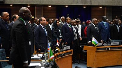 بالصور.. جانب من مشاركة الرئيس السيسي في قمة الاتحاد الإفريقي التنسيقية بـ