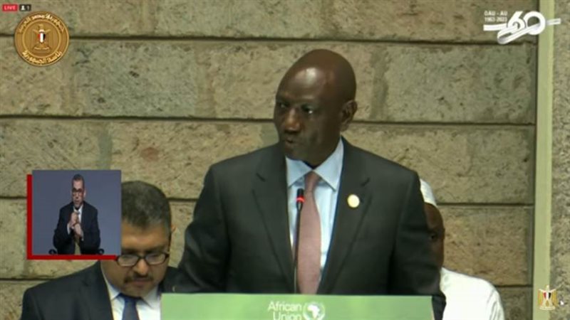 الرئيس الكيني وليام