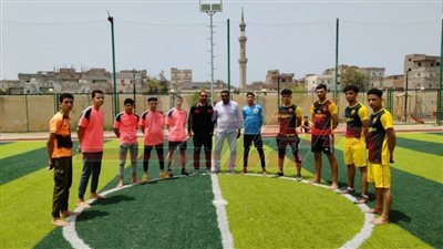  نتائج مباريات خماسى كرة القدم لدوري الأندية الصغيرة للأحياء الشعبية بكفر الشيخ