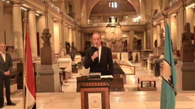 افتتاح معرض آثار عن مدينة قنتير بالمتحف المصرى بالتحرير