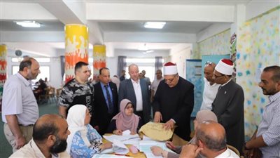 رئيس قطاع المعاهد الأزهرية يتفقد مركز تصحيح المدينة المنورة بالجيزة