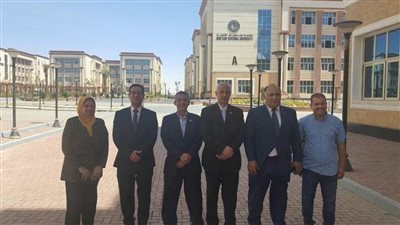 زيارة لجنة القطاع الصيدلي لكلية الصيدلة وجامعة بني سويف الأهلية