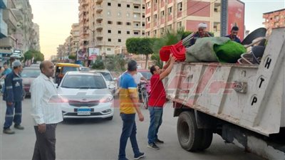 رفع 145 حالة إشغال بشوارع مدينة دسوق بكفر الشيخ 