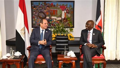 عاجل.. رئيس كينيا يشيد برؤية الرئيس السيسي والتعاون مع مصر لتنمية واستقرار القارة الإفريقية