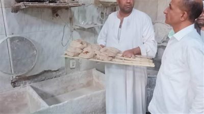 حملات تموينية ورقابية على المخابز بمركزين بالمنيا