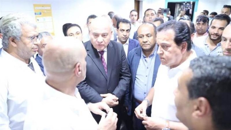 وزير الصحة بمستشفى