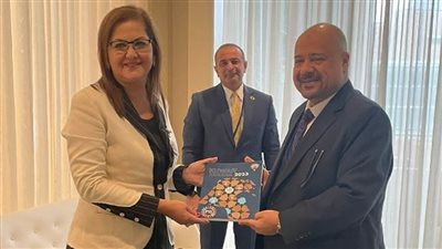 وزيرة التخطيط تبحث سبل التعاون مع الأمين العام للمجلس الأعلى للتخطيط والتنمية بالكويت